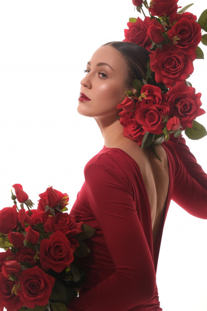 Фотосессия с розами – фото № 17